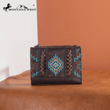 Montana West - Embroidered Aztec Collection Wallet - Brown