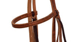 Zilco - Harness Leather Cowboy Knot Browband Western Bridle