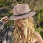 Oogee - Stoney Creek Fedora Hat - Taupe