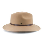 Oogee - Flinders Wool Felt Hat - Dark Camel