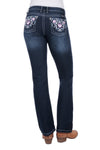 Pure Western - Ladies Leah Boot Cut Jean - 32 Leg