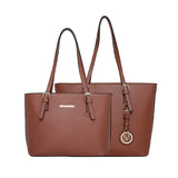 Montana West USA - Concealed Carry Twin Set Basic Tote Brown