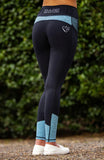 Bare - Performance Riding Tights - Neon Blue