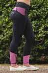 Bare - Performance Riding Tights - Neon Pink