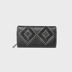 Trinity Ranch - Leather Stitch Collection Wallet - Black