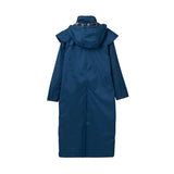 Ladies Outback Full Length Waterproof Lined Riding Raincoat - Deep Sea