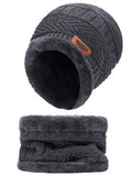 Winter Warm Knitted Beanie & Neck Warmer Combo - Unisex