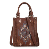 Montana West - Embroidered Aztec Small Tote/Crossbody