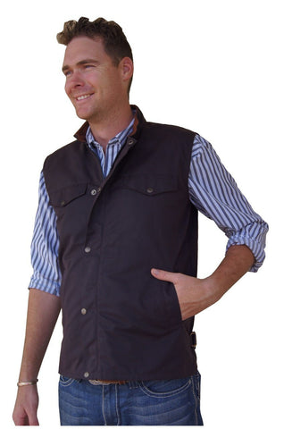 Town and Country Oilskin Vest