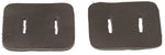 Individual leather Rug Plates