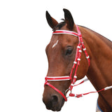 PVC Hanoverian Event Bridle with Rubber Reins