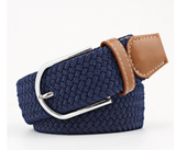 Unisex  Stretch Braided Equestrian Horse Riding Belt - Block Colour