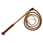 Redhide Stockwhip - 4 Plait - 5, 6, 7 & 8ft length